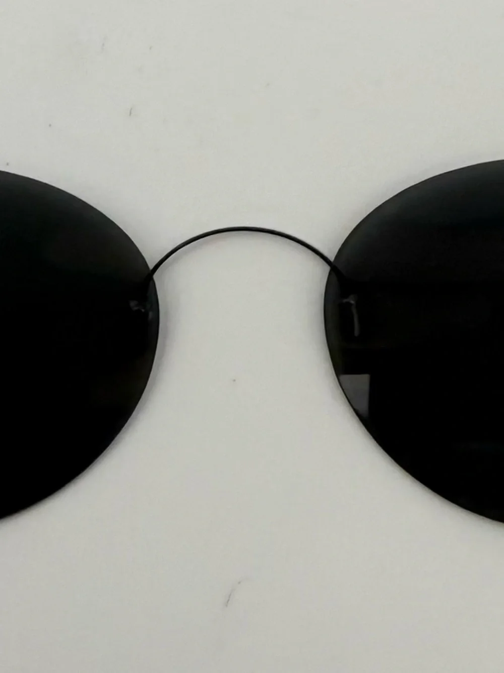 Source Unknown Black Round Women's Sunglasses